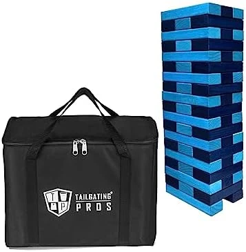 Tailgating Pros Premium Giant Toppling Timbers With Carrying Case – Choose Your Team Colors! Jumbo Outdoor Yard Game, Tower Grows To Over 5 Feet! – Optional Tipsy Stickers Available! 15 Tailgating Pros Premium Giant Toppling Timbers With Carrying Case – Choose Your Team Colors! Jumbo Outdoor Yard Game, Tower Grows To Over 5 Feet! – Optional Tipsy Stickers Available! - Image 13