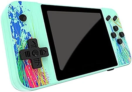 S5E5X Game Console For Kids G3 Handheld Game Console Horizontal Screen Retro Nostalgic Arcade Single Double 800 In One 3.5 Inch Large Screen Game Console Can Be Connected To The TV (Green) 7 S5E5X Game Console For Kids G3 Handheld Game Console Horizontal Screen Retro Nostalgic Arcade Single Double 800 In One 3.5 Inch Large Screen Game Console Can Be Connected To The TV (Green) - Image 5