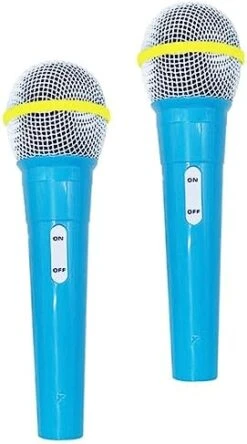 UKCOCO 6 Pcs Microphone Model Speaker Microphone Toys Cosplay Costume Microphone Toys Karaoke Toy Star Clothes Microphone Musical Toys Cosplay Plastic Microphone Party Microphone Toy -Folkmanis Toys Shop 41nFfoo5sL. AC