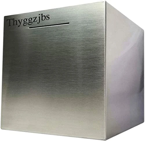 Thyggzjbs Safe Piggy BankMade Of Stainless Stell,Security Piggy Bank Coins Money Savings Box Toys/Toy Gifts Birthday Gift ,Can Only Save The Piggy Bank That Cannot Be Taken Out(Medium) 6 Thyggzjbs Safe Piggy BankMade Of Stainless Stell,Security Piggy Bank Coins Money Savings Box Toys/Toy Gifts Birthday Gift ,Can Only Save The Piggy Bank That Cannot Be Taken Out(Medium) - Image 4