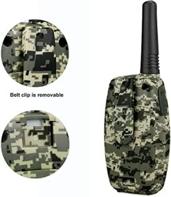 Retevis RT628 Walkie Talkies For Kids, Camo Walkie Talkies Toys For 5-13 Boys Girls, VOX 22 Channels Long Range, 2 Way Radios For Outdoor Holiday Trips Camping Adventure(4 Pack,Camouflage) 6 Retevis RT628 Walkie Talkies For Kids, Camo Walkie Talkies Toys For 5-13 Boys Girls, VOX 22 Channels Long Range, 2 Way Radios For Outdoor Holiday Trips Camping Adventure(4 Pack,Camouflage) -Folkmanis Toys Shop 41nMMSBnE7S