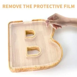 WOOD CITY Letter Piggy Bank For Adults Boys Girls Kids, Wooden 9 Inch Large Personalized Bills And Coins Bank Money Box, Customized Name DIY Creative Gift For Real-Money, Alphabet Decorations (B) 20 WOOD CITY Letter Piggy Bank For Adults Boys Girls Kids, Wooden 9 Inch Large Personalized Bills And Coins Bank Money Box, Customized Name DIY Creative Gift For Real-Money, Alphabet Decorations (B) -Folkmanis Toys Shop 41nXm3CIC4L