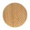 BambooMN Finger Labyrinth For Meditation And Prayer - 6" Diameter - Cretan Style - 1 Piece -Folkmanis Toys Shop 41neNDtaLVL