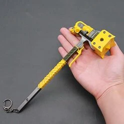 Vxaaaz 8.66" Games Caustic Heirloom Death Hammer Skeleton Metal Model Gift Desk Decoration -Folkmanis Toys Shop 41oCN8460nL