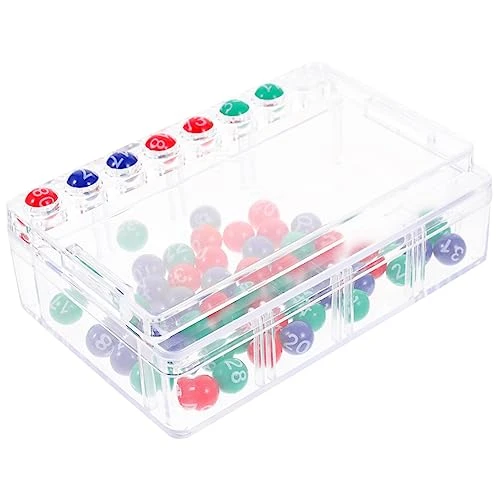 Ibasenice 3 Sets Lottery Machine Suit Mini Toys For Kids Desktop Toys Bingo Game Set Bingo Balls Fortunate Number Picker Small Lottery Machine For Party Lottery Ball Machine Child Cage 9 Ibasenice 3 Sets Lottery Machine Suit Mini Toys For Kids Desktop Toys Bingo Game Set Bingo Balls Fortunate Number Picker Small Lottery Machine For Party Lottery Ball Machine Child Cage - Image 7