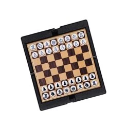 INOOMP 2pcs Travel Set Backgammon Travel Set Kids Play Set Portable Chess Set Kids Play Sets International Draughts Board Chess And Checkers Set Magnetic Checkers International Checkers -Folkmanis Toys Shop 41obPh4LUaL