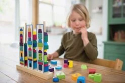 BS Toys GA370 Stack Towers, Multicolor -Folkmanis Toys Shop 41p4xdGjxNL