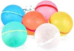 Reusable Water Balloons,Summer Water Toys, Water Bomb Pool Toys Water Balloons For Summer Party, Water Balls Pool Outdoor Toys For Kids Ages 6-12,Silicone Water Splash Ball Party Fun Games(6pcs) 15 Reusable Water Balloons,Summer Water Toys, Water Bomb Pool Toys Water Balloons For Summer Party, Water Balls Pool Outdoor Toys For Kids Ages 6-12,Silicone Water Splash Ball Party Fun Games(6pcs) -Folkmanis Toys Shop 41p7Ok6 5IL. AC