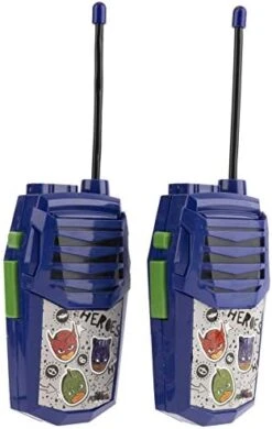 Batman Night Action Molded Walkie Talkies For Kids WT2-01082 | Safe And Flexible Antenna, 1000ft Range, Easy-to-Use Power Switch, Belt Clip, Pack Of 2, Stylish Appearance, 2-Pack -Folkmanis Toys Shop 41p9Jh EmL. AC
