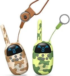 Kids Toys For 3-12 Year Old Boys Girls CONNECOM FRS Walkie Talkies For Kids Best Gifts For Boys And Girls Walkie Talky Radios For Children Two Way Radio Pair For Outside Adventure, Hiking, Camping -Folkmanis Toys Shop 41pH8dQDlcL. AC