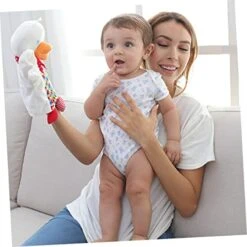 SAFIGLE 5pcs Duck Story Prop For Parent-Child Children Creative Party Imaginative Play Puppet Role Plush Kids Game Cartoon Cosplay Toy Stuffed Animal Costume Storytelling Hand Doll -Folkmanis Toys Shop 41pMGdr2mcL