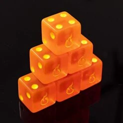 Farkle Hot Streak Dice Game Set - New Edition! -Folkmanis Toys Shop 41pP5L4bZ0L