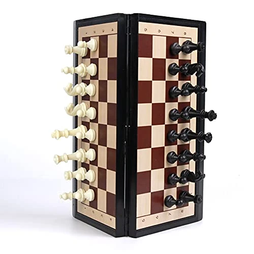 LANGWEI Magnetic Plastic Chess Set,Travel Chess Set With Folding Chess Board,Educational Toys For Kids And Adults 6 LANGWEI Magnetic Plastic Chess Set,Travel Chess Set With Folding Chess Board,Educational Toys For Kids And Adults - Image 4