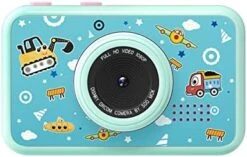 SLSFJLKJ Kids Camera Girls & Boys Toy Gift, MP3 Player Digital Video Camera Children Dual Cameras Selfie Photography Electronic Game Camera For Kids Age 3 4 5 6 7 9 10 Girls Gifts Birthday Christmas -Folkmanis Toys Shop 41pRwY7ZjVL. AC 1