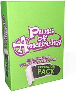 Puns Of Anarchy Expansion Pack - The Outrageous Pun-Making Game - Nothing Is Safe From Becoming Hilarious Wordplay For Creative People -Folkmanis Toys Shop 41pWV4xfwL. AC