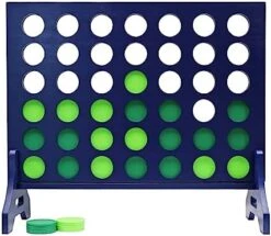 Tailgating Pros Premium Navy Giant Four In A Row With Carrying Case - Jumbo Oversized Outdoor Yard Game - Connect Multiple Pucks In A Row To Win - Many Puck Colors Available! -Folkmanis Toys Shop 41pjca1nYrL. AC