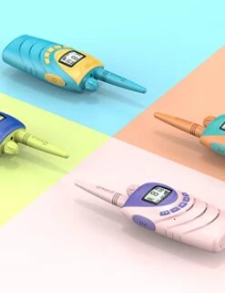 QNIGLO Walkie Talkie For Kids Rechargeable, Kids Walkie Talkies 4 Pack, Outdoor Camping Games With 𝗟𝗶-𝗶𝗼𝗻 𝗕𝗮𝘁𝘁𝗲𝗿𝘆, Pink Toys For Girls Walkie Talkies Halloween Xmas Birthday Gifts -Folkmanis Toys Shop 41pvwTKRRDL