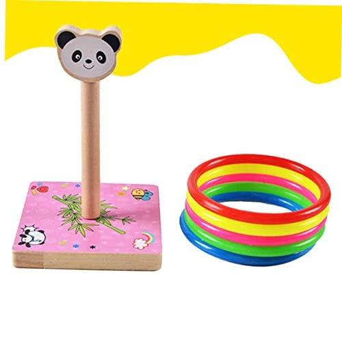 Ibasenice Kid Toys 12 Pcs Kids Ring Children's Toys Animals Toys Ferrule Circle Throwing Throwing Toys Throwing Rings For Kids Funny Ring Game Bamboo Puzzle Ring Throwing Games Wooden Toys 4 Ibasenice Kid Toys 12 Pcs Kids Ring Children's Toys Animals Toys Ferrule Circle Throwing Throwing Toys Throwing Rings For Kids Funny Ring Game Bamboo Puzzle Ring Throwing Games Wooden Toys - Image 2