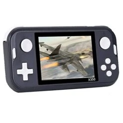 Diketigeey Handheld Game Console 3.5inch Mini Retro Gaming Player 700 Classic Games Preinstalled IPS Screen Rechargeable Game Consoles Box For Kids Boys Children(Yellow) (Grey)