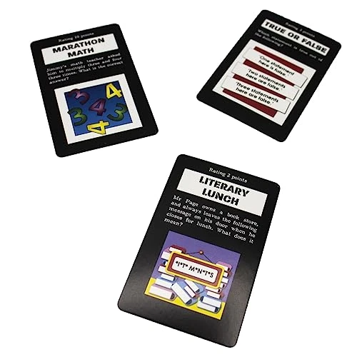 University Games | Brain Training Game Tin 100 IQ-Boosting Challenges Perfect For Solo Or Small Group Play Ages 10 And Up 1 Or More Players 5 University Games | Brain Training Game Tin 100 IQ-Boosting Challenges Perfect For Solo Or Small Group Play Ages 10 And Up 1 Or More Players - Image 3