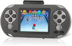 TaddToy 16 Bit Handheld Game Console For Kids Adults, 3.0'' Large Screen Preloaded 230 HD Classic Retro Video Games With USB Rechargeable Battery & 3 Game Cartridges For Birthday Gift For Kids 4-12 -Folkmanis Toys Shop 41qCfABxaVL. AC