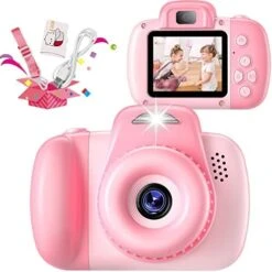 Kids Camera, HAONIU 48MP Digital Dual Camera Kids Toys For Boys/Girls 3-12 Years Old, Kid Selfie Camera With 2.0 Inch IPS Screen, 32GB SD Card, 1080P HD Video Cameras For Toddler Birthday Gifts (Pink) 17 Kids Camera, HAONIU 48MP Digital Dual Camera Kids Toys For Boys/Girls 3-12 Years Old, Kid Selfie Camera With 2.0 Inch IPS Screen, 32GB SD Card, 1080P HD Video Cameras For Toddler Birthday Gifts (Pink) -Folkmanis Toys Shop 41qNzGNBsAL. AC