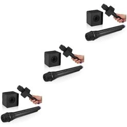 Alasum 3pcs Microphone Toys For Babies Wireless Microphone Bulk Toys For Kids Karaoke Costume Props Microphone For Kids Fake Microphone Toy Microphone For Kids Toddler Microphone Toy Toy