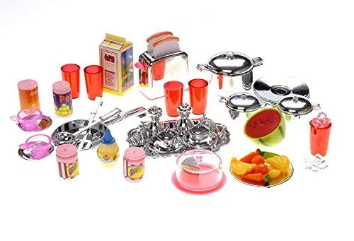 PowerTRC Kids Battery Operated Modern Kitchen Playset Great For Dolls And Toy Figures 5 PowerTRC Kids Battery Operated Modern Kitchen Playset Great For Dolls And Toy Figures - Image 3