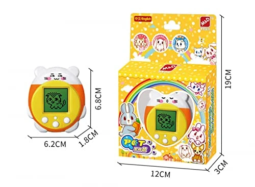 ALQFHFY Virtual Electronic Digital Pets Keychain Electronic Pet Machine Raising Cats, Dogs And Rabbits Black And White Screen Game Machine Childrens Toy Gifts 5 ALQFHFY Virtual Electronic Digital Pets Keychain Electronic Pet Machine Raising Cats, Dogs And Rabbits Black And White Screen Game Machine Childrens Toy Gifts - Image 3