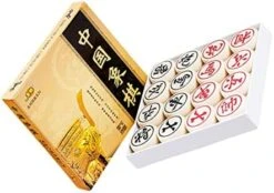 Alasum Travel Chess Game Xiangqi Travel Game Travel Toys Desktop Toys Wooden Chess Board Portable Chess 3D Funny Chess High-end Chinese Chess Educational Toy Checkerboard Fold Beige 3D -Folkmanis Toys Shop 41qbqHRDoL. AC