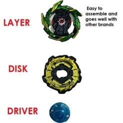 Limited Green Gold Booster King Metal Fusion Battle 8 Limited Green Gold Booster King Metal Fusion Battle -Folkmanis Toys Shop 41qcKb5VMrL