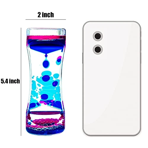 Liquid Motion Bubbler For Kids And Adults Pack Of 8 Great Rainbow Series Liquid Bubbler Timer Sensory Fidget Relaxation Stress Relief And Anxiety Relief Relaxing Autism 5 Liquid Motion Bubbler For Kids And Adults Pack Of 8 Great Rainbow Series Liquid Bubbler Timer Sensory Fidget Relaxation Stress Relief And Anxiety Relief Relaxing Autism - Image 3