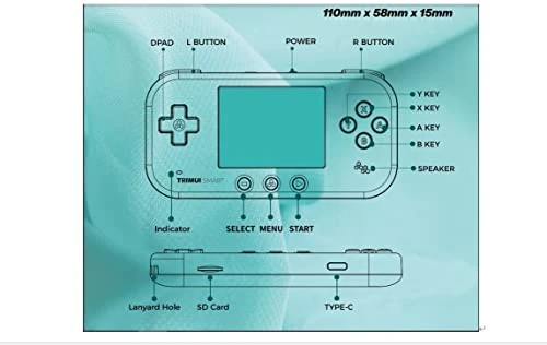Handheld Game Console, Mini Game Player Compatible With 15,000 Games And 2.4-Inch IPS LCD Screen, Portable Video Game Console 4 Handheld Game Console, Mini Game Player Compatible With 15,000 Games And 2.4-Inch IPS LCD Screen, Portable Video Game Console - Image 2