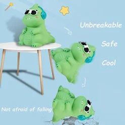 Dinosaur Piggy Bank For Kids, Large Capacity Creative Money Coin Bank, Plastic Shatterproof Cute Kids Piggy Bank For Boys Girls, Great Gifts For Birthday, Christmas, Baby Shower Home Decoration -Folkmanis Toys Shop 41qhjKegZRL