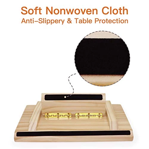 Plusvivo Domino Racks Set Of 2, Wooden Domino Trays Holders Organizer For Mexican Train And Other Dominoes Games 10 X 5.5 X 0.79 Inches - Dominoes NOT Included 5 Plusvivo Domino Racks Set Of 2, Wooden Domino Trays Holders Organizer For Mexican Train And Other Dominoes Games 10 X 5.5 X 0.79 Inches - Dominoes NOT Included - Image 3