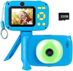 SUZIYO Kids Video Camera With Stand, Best Christmas Birthday Gifts Toys For Children, Toddlers Selfie Digital Camcorder 1080P 2.4 Inch HD For Age 4-9 Years Old Boys & Girls (with 32G SD Card, Green) 13 SUZIYO Kids Video Camera With Stand, Best Christmas Birthday Gifts Toys For Children, Toddlers Selfie Digital Camcorder 1080P 2.4 Inch HD For Age 4-9 Years Old Boys & Girls (with 32G SD Card, Green) -Folkmanis Toys Shop 41qobtWLI4L. AC