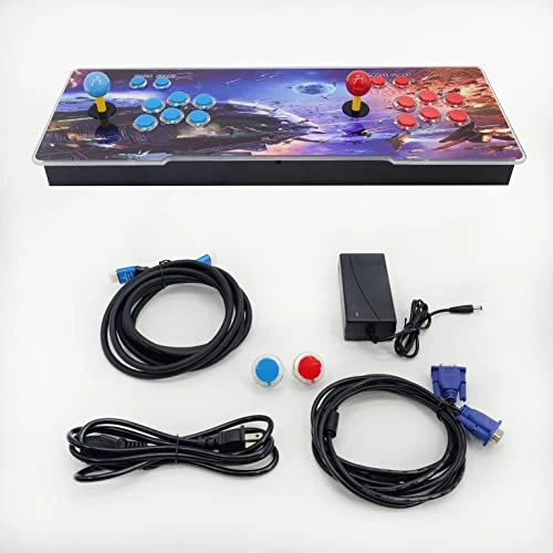 VEGAMED 13000 Games In 1 Pandora's Box Arcade Game Console, 3D Pandora Box Support PC & Projector & TV, 2-4 Players, 1280X720 Full HD, 3D Games, Search/Hide/Save/Load/Pause Games, Favorite List 5 VEGAMED 13000 Games In 1 Pandora's Box Arcade Game Console, 3D Pandora Box Support PC & Projector & TV, 2-4 Players, 1280X720 Full HD, 3D Games, Search/Hide/Save/Load/Pause Games, Favorite List - Image 3