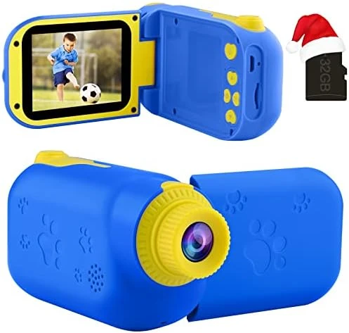 GKTZ GKTZ Kids Camera For Boys, Kids Music Player Toddler Digital Camera With Flashlight Children Selfie Camera For 3 4 5 6 7 8 Year Old Boy With 16GB SD Card-Blue … 13 GKTZ GKTZ Kids Camera For Boys, Kids Music Player Toddler Digital Camera With Flashlight Children Selfie Camera For 3 4 5 6 7 8 Year Old Boy With 16GB SD Card-Blue … - Image 11
