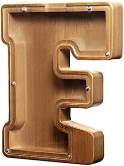 AORCMITN Large Wooden Letter Coin Personalized Piggy Bank For Boys Girls Kids Toddler Adults Money Bank Best Gift For Friends (9.2 Inch-J) 26 AORCMITN Large Wooden Letter Coin Personalized Piggy Bank For Boys Girls Kids Toddler Adults Money Bank Best Gift For Friends (9.2 Inch-J) -Folkmanis Toys Shop 41rHBRfeWL. AC