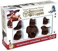 Miniature Animal Adventures: Dungeons And Doggies Box 1 -Folkmanis Toys Shop 41rNT4bc6yL. AC