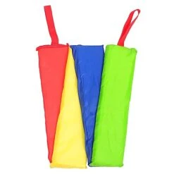 Kisangel 1pc Hopscotch Kid Rug Hopscotch Rug Outdoor Baby Toys Hopscotch Area Rug Runner Balance Stepping Stones Outdoor Active Games Balance Training Accessory Four-Color Square Grid Taste