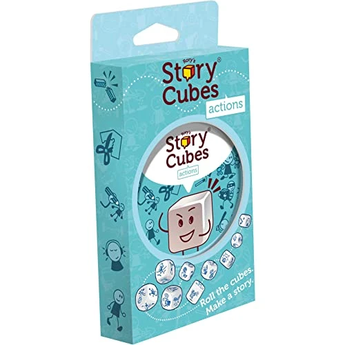 Zygomatic | Rory's Story Cubes Eco Blister Action | Dice Game | Ages 6+ | 1-12 Players | 20+ Minutes Playing Time, Multicolor, (ASMRSC302) 3 Zygomatic | Rory's Story Cubes Eco Blister Action | Dice Game | Ages 6+ | 1-12 Players | 20+ Minutes Playing Time, Multicolor, (ASMRSC302)