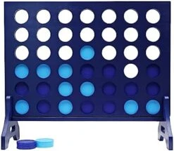 Tailgating Pros Premium Navy Giant Four In A Row With Carrying Case - Jumbo Oversized Outdoor Yard Game - Connect Multiple Pucks In A Row To Win - Many Puck Colors Available! -Folkmanis Toys Shop 41rqxgfevOL. AC