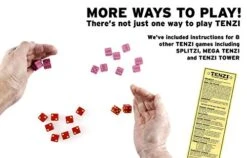 TENZI Party Pack Dice Game - A Fun, Fast Frenzy For The Whole Family - 6 Sets Of 10 Colored Dice With Storage Case - Colors May Vary 9 TENZI Party Pack Dice Game - A Fun, Fast Frenzy For The Whole Family - 6 Sets Of 10 Colored Dice With Storage Case - Colors May Vary -Folkmanis Toys Shop 41rvYtePxGL