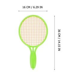 Alasum 2 Sets Sports Badminton Junior Plaything Kid Rackets Fun Ball Play Toddlers Toy Girls Outdoor Garden Beach Kids Plastic Racquet And Toddler Child For Children Boys Tennis Indoor -Folkmanis Toys Shop 41s32w0KEFL