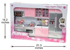PowerTRC Kids Battery Operated Modern Kitchen Playset Great For Dolls And Toy Figures 11 PowerTRC Kids Battery Operated Modern Kitchen Playset Great For Dolls And Toy Figures -Folkmanis Toys Shop 41s43xenbPL