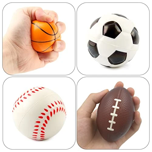 INOOMP 8 Pcs Toddler Sensory Stress Party Props Ball, Stretchy Favor Squeeze Balls Scented Miniature Risings Funny Kids Slow Basketball, Foam Adults Decompression Gift Sports Novelty 3 INOOMP 8 Pcs Toddler Sensory Stress Party Props Ball, Stretchy Favor Squeeze Balls Scented Miniature Risings Funny Kids Slow Basketball, Foam Adults Decompression Gift Sports Novelty