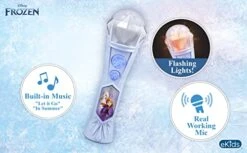 Disney Frozen 2 Karaoke Sing Along Microphone For Kids, Built In Music, Flashing Lights, Pretend Mic, Toys For Kids Karaoke Machine, Connects MP3 Player Aux In Audio Device 7 Disney Frozen 2 Karaoke Sing Along Microphone For Kids, Built In Music, Flashing Lights, Pretend Mic, Toys For Kids Karaoke Machine, Connects MP3 Player Aux In Audio Device -Folkmanis Toys Shop 41sBViQJreL