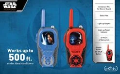 Ekids OBI Wan Kenobi Toy Walkie Talkies For Kids, Light-Up Indoor And Outdoor Toys For Kids And Fans Of Star Wars Toys -Folkmanis Toys Shop 41sG47YlwTL