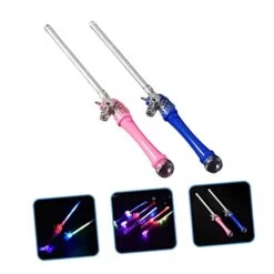 Abaodam 8 Pcs LED Game Concert Party Festival Dark Gifts The Color Wands Sword Dress Kids Colorful Christmas In Random Wand For Unicorn Costume Light Glowing New Up Flashing Glow Year 9 Abaodam 8 Pcs LED Game Concert Party Festival Dark Gifts The Color Wands Sword Dress Kids Colorful Christmas In Random Wand For Unicorn Costume Light Glowing New Up Flashing Glow Year -Folkmanis Toys Shop 41sz9Erm6eL
